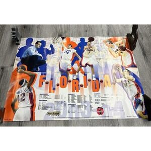 Florida Gators Basketball 02/03 Poster Billy Donovan Brett Nelson Matt Bonner